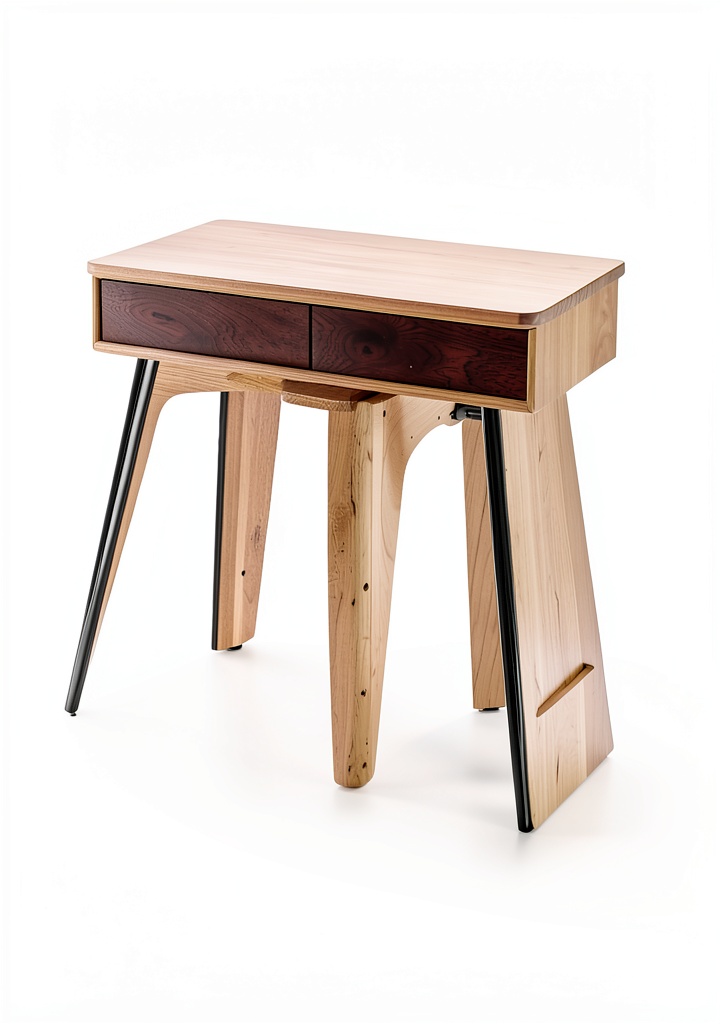 Installing Storey Publishing Furniture Design Book Modern Home Carpentry Guide on a wooden desk