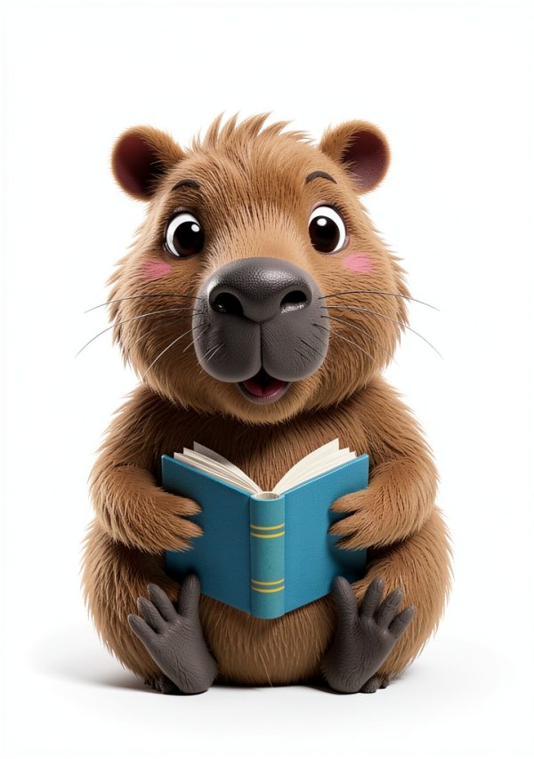 Capybara Kids Book Fun Animal Story for Ages 4-8 Kindle Print Replica-0