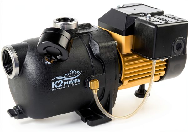 K2 Pumps 3/4 HP Thermoplastic Shallow Well Jet Pump WPS07503K-1
