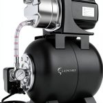 Shallow Well Pump LANCHEZ 1.6HP Stainless Steel Matte Water Pump-0