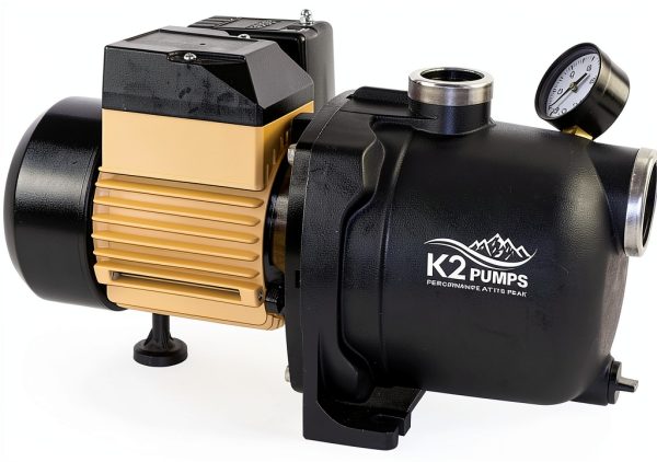 K2 Pumps 3/4 HP Thermoplastic Shallow Well Jet Pump WPS07503K-0