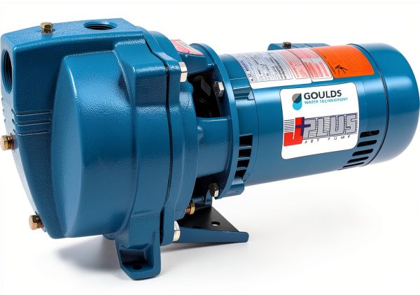 Goulds 1.5 HP Shallow Well Jet Pump J15S Black Cast Iron Above Ground-0
