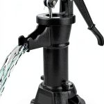 Durable Cast Iron Pitcher Pump SWP 300 Black Manual Well Pump 25ft-0