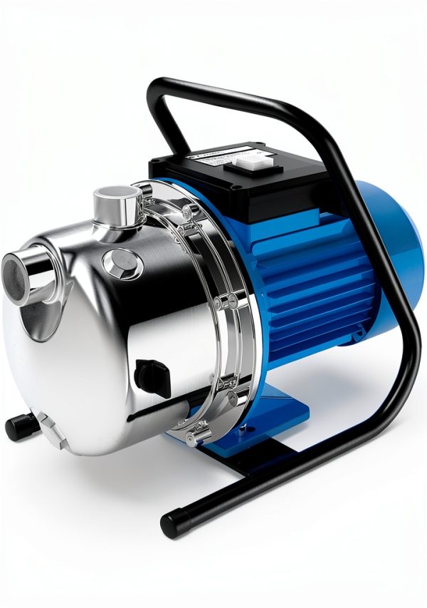 FOTING 1.6HP Shallow Well Pump, 1600GPH Jet Pumps Garden Pump 147FT, Portable 115V Water Transfer Household Draining Irrigation Pumps Stainless Steel for Garden Lawn Farm-0